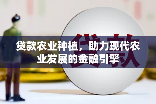 柳林贷款农业种植，助力现代农业发展的金融引擎